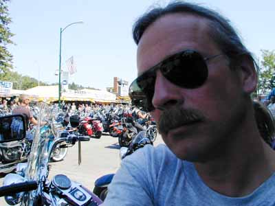 Hanging at Sturgis, hoping to see a Zundapp KS601.